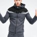 Full Panel Zipper Hooded Top